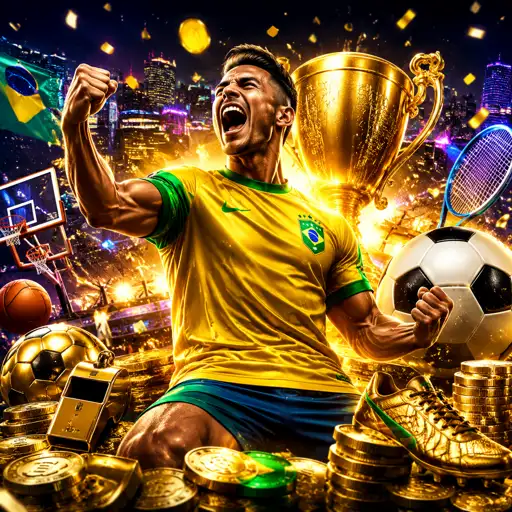 Tela de apostas esportivas com partidas em andamento